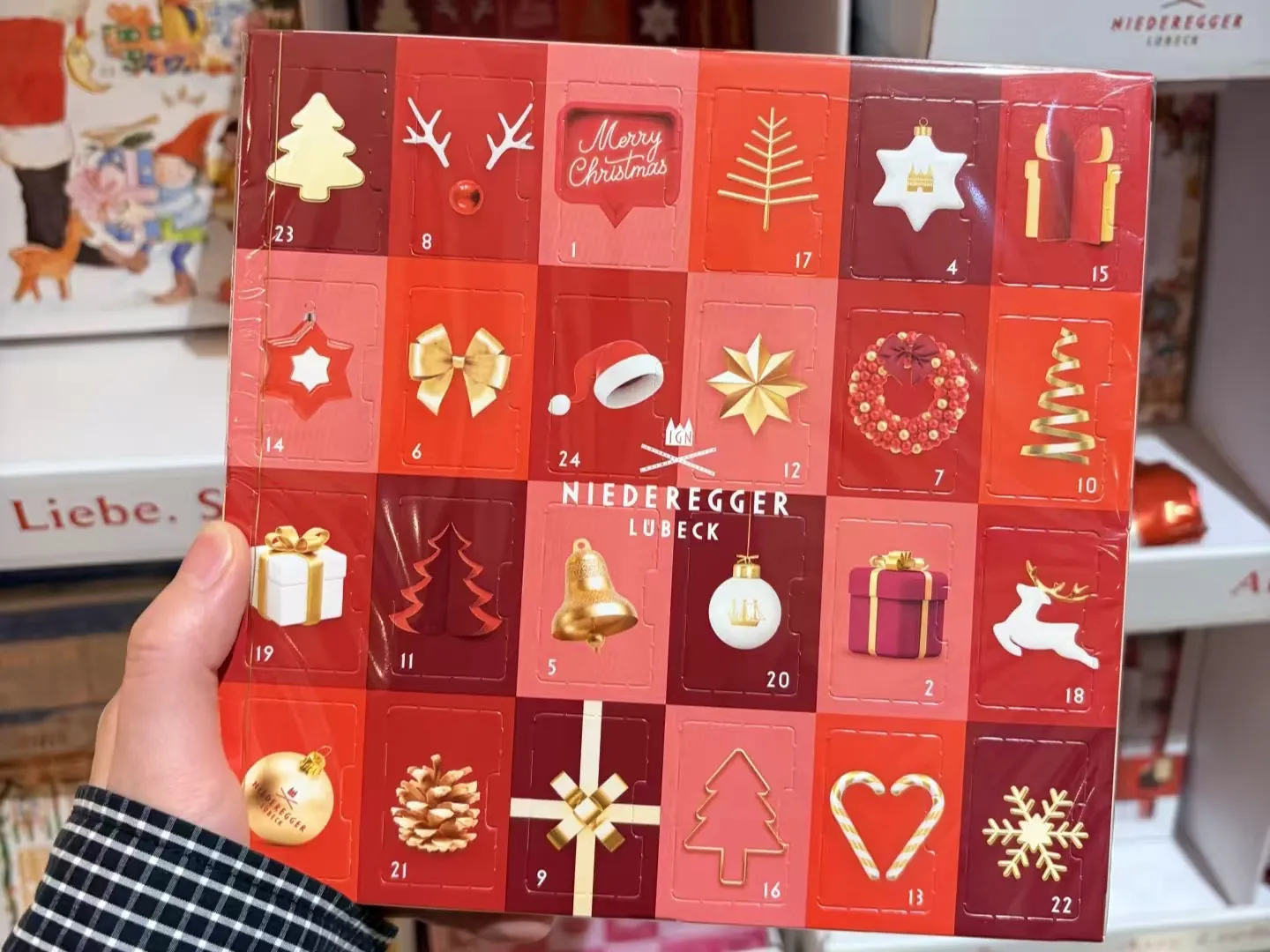 कागज क्रिसमस उपहार अन्धा बक्स को अद्वितीय मूल्य