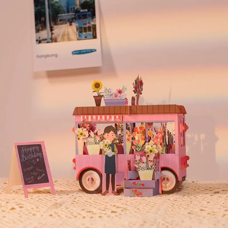 Creative 3D Paper Card